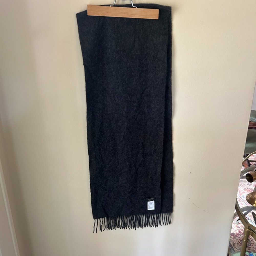JCrew 100% cashmere scarf